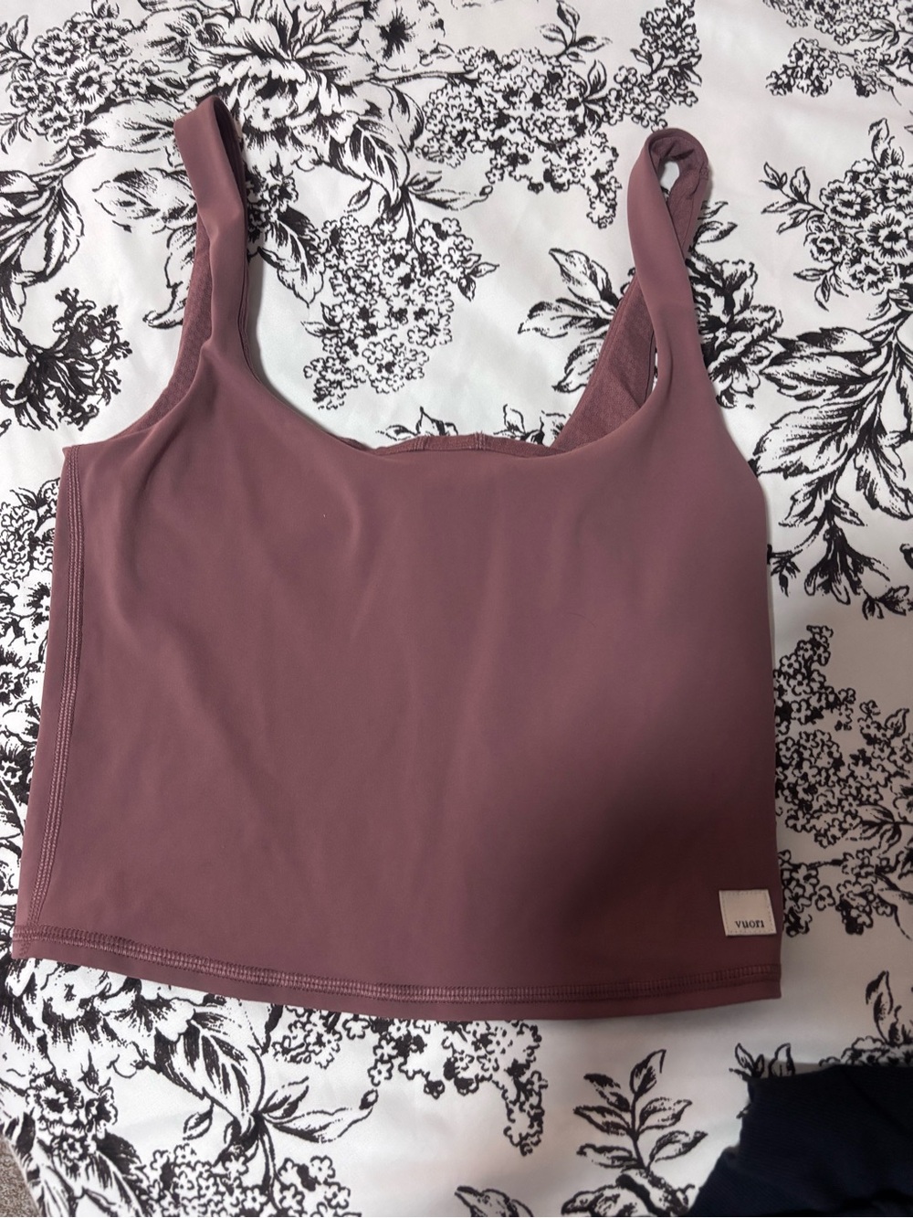Vuori Mauve Tank Crop Top - Women's